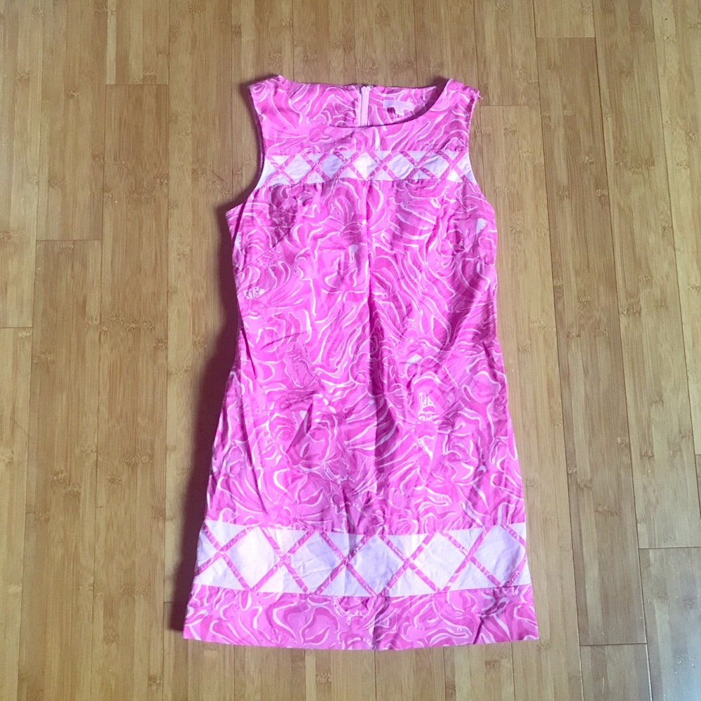 Lilly Pulitzer Tony Shift Pink Tigers 6
